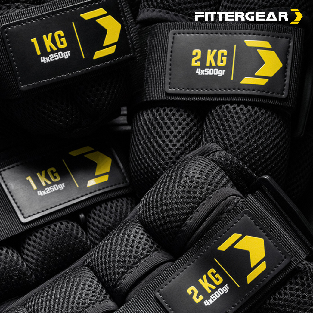 FITTERGEAR WRIST/ANKLE WEIGHTS（ADJUSTABLE）ถุงทรายถ่วงน้ำหนัก