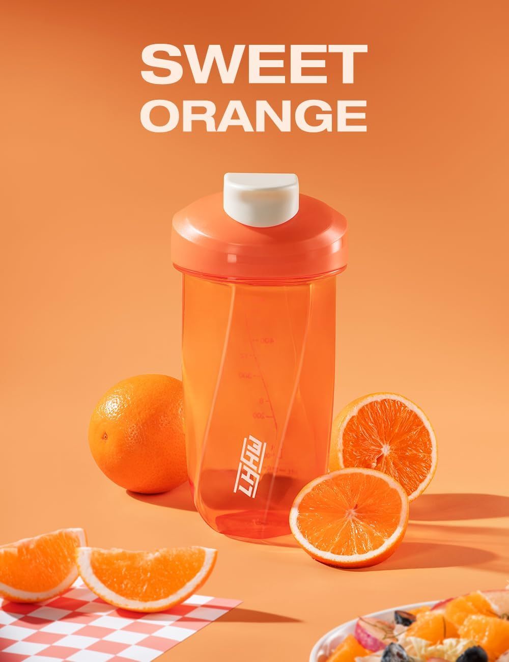 LHHW GRAVITY VORTEX SHAKER BOTTLE 600 ML เเก้วเชคเกอร์ เเก้วน้ำพกพา