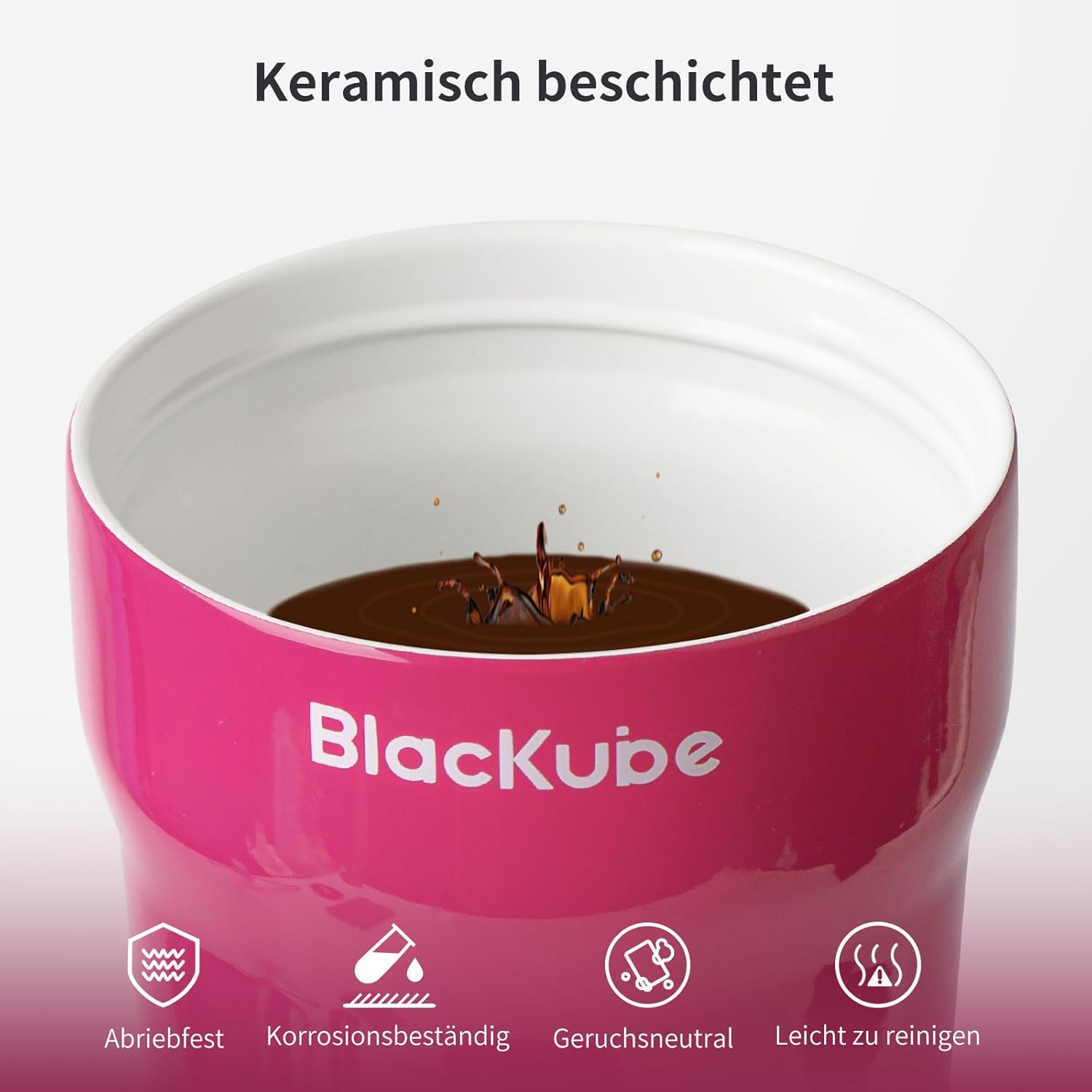 BLACKUBE THERMAL COFFEE MUG-TO-GO 540 ML เเก้วกาเเฟ