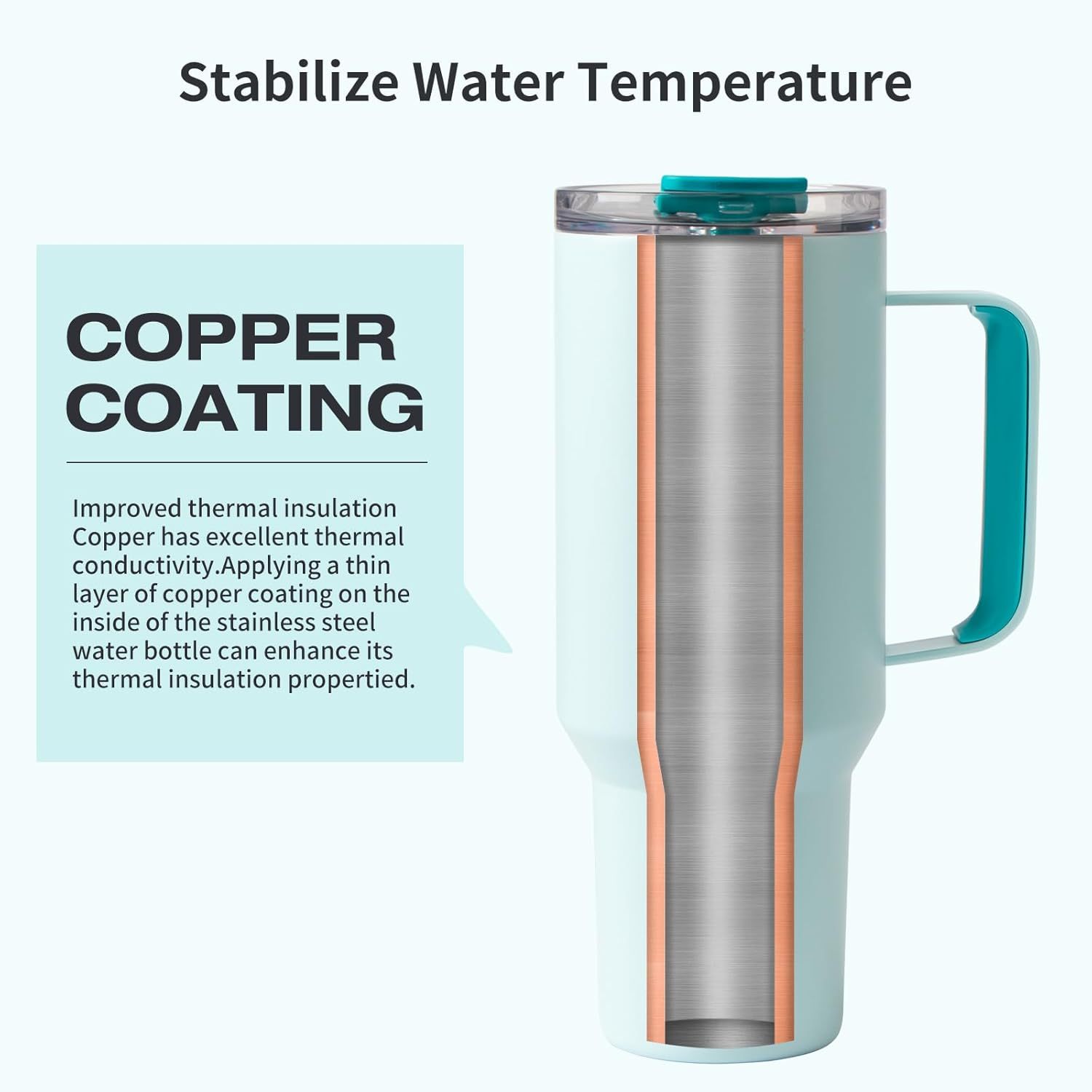 BLACKUBE TUMBLER THERMOS 1200 ML เเก้วน้ำเก็บความเย็น