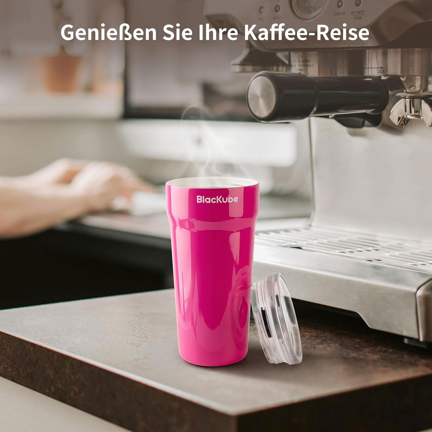 BLACKUBE THERMAL COFFEE MUG-TO-GO 540 ML เเก้วกาเเฟ