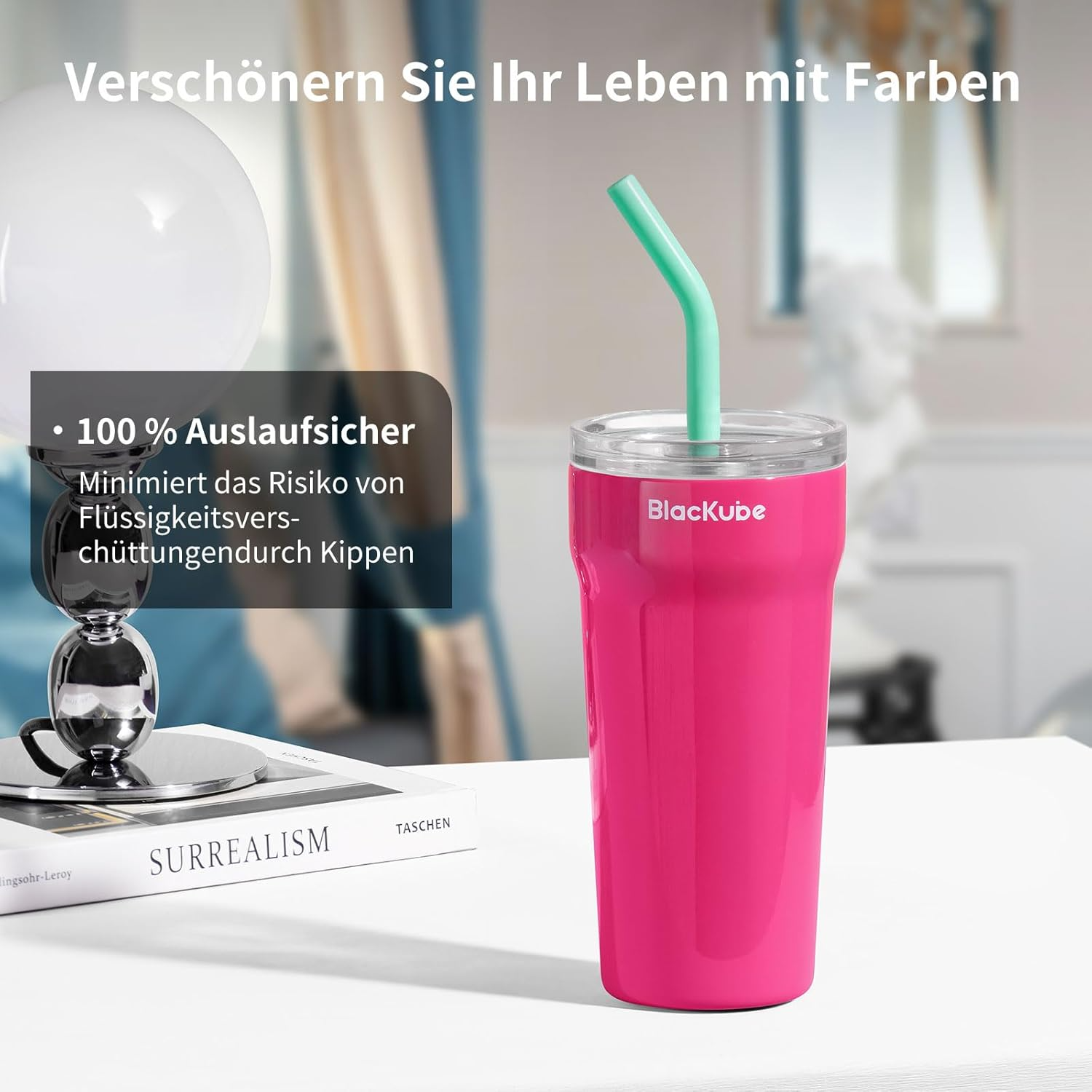 BLACKUBE THERMAL COFFEE MUG-TO-GO 540 ML เเก้วกาเเฟ