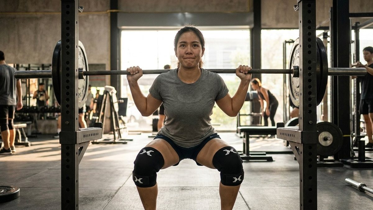 ปลอกเข่ายกน้ำหนัก (Knee Sleeves) ใส่ยังไง ใช้กับท่าไหน เลือกไซส์แบบไหนดี