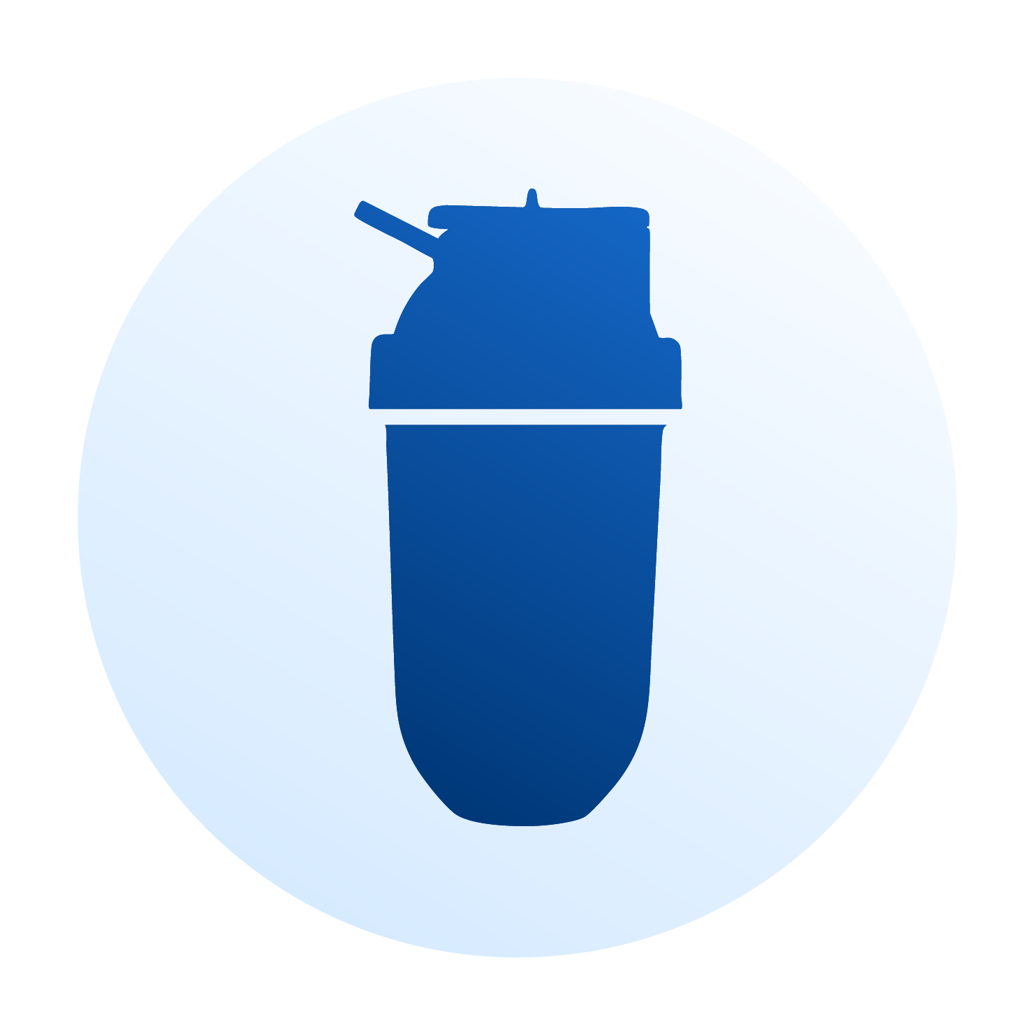 เเก้วเชคเกอร์และขวดน้ำพกพา (Shaker and Water bottle)