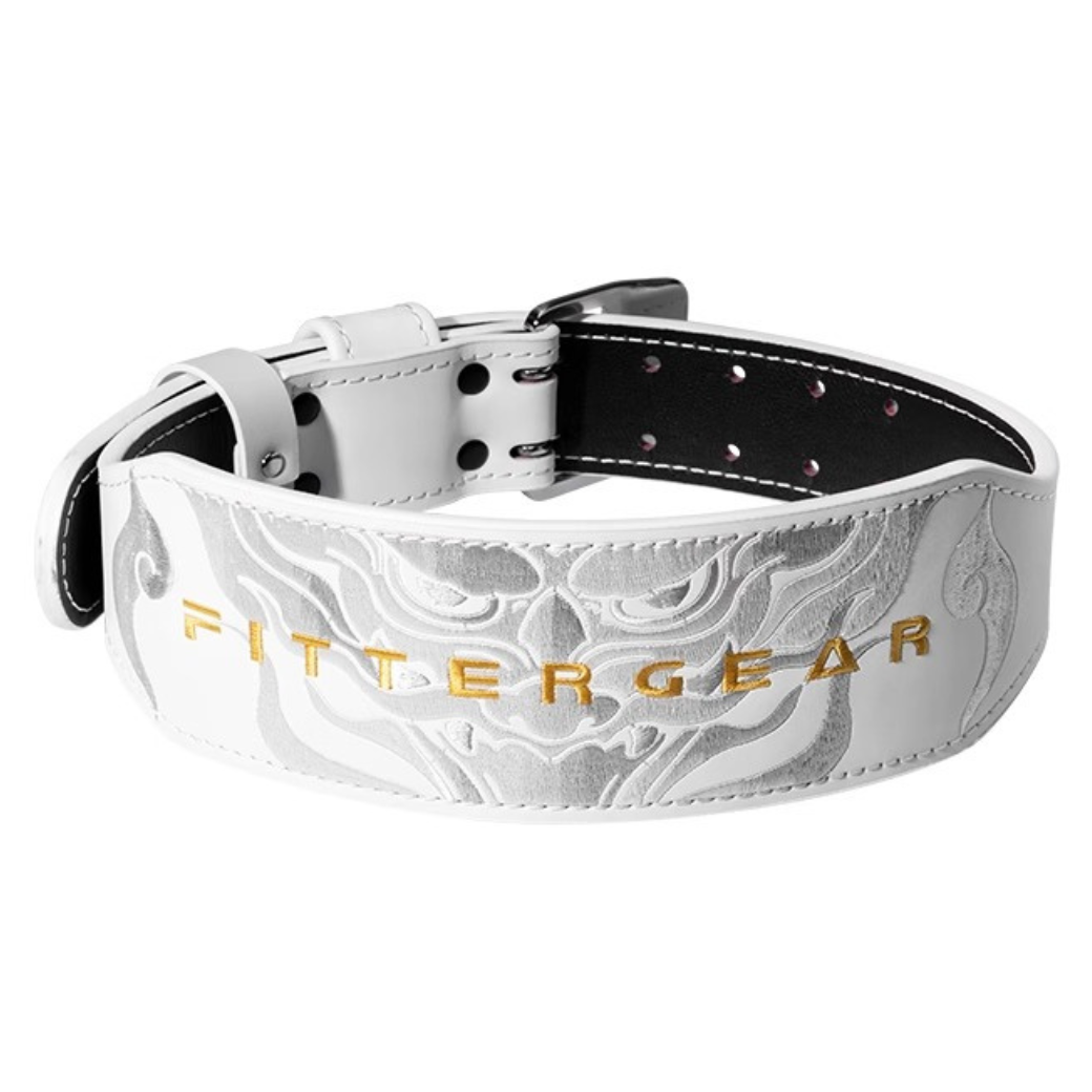 TRAINING BELT POWER OF DRAGON เข็มขัดฟิตเนสหนังแท้ เข็มขัดยกน้ำหนัก WEIGHTLIFTING