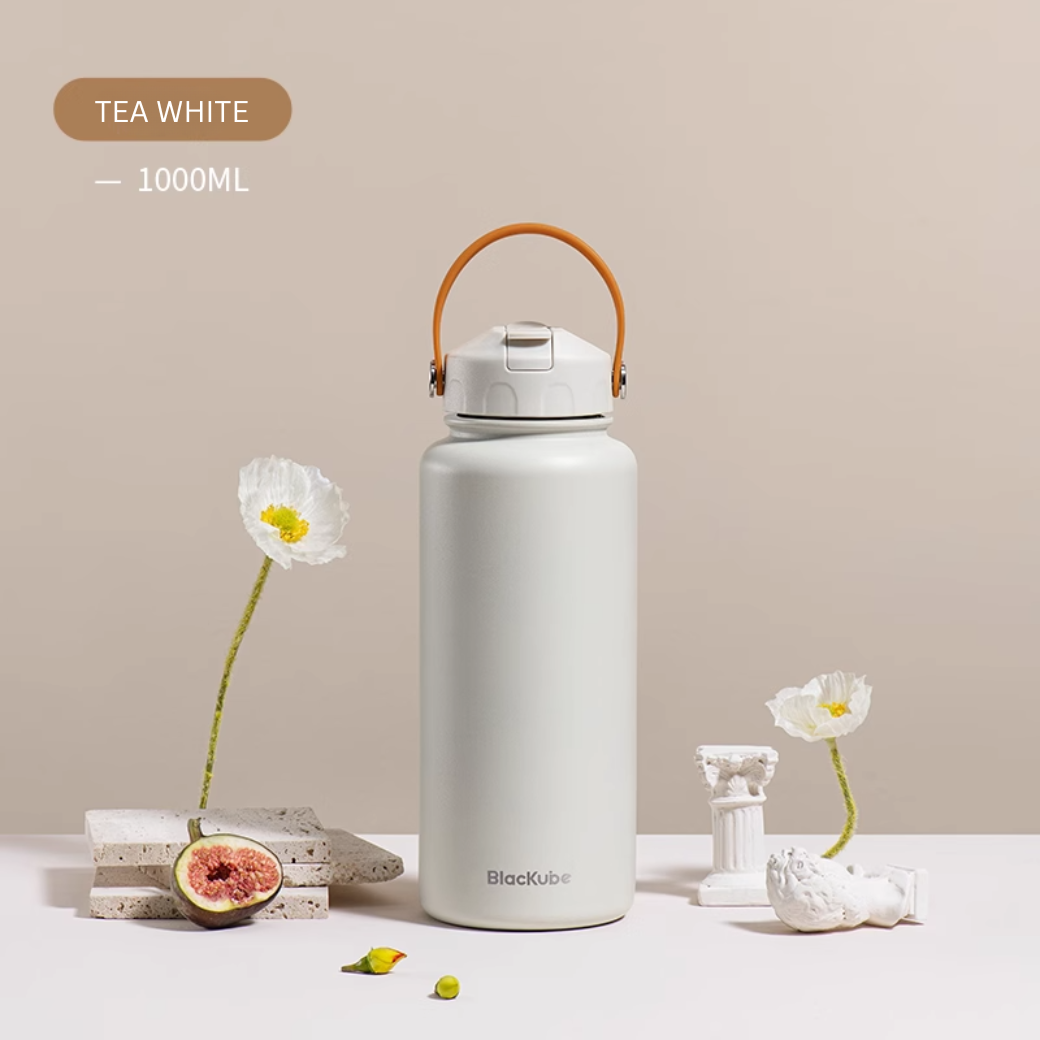 BLACKUBE DRINKMORE THERMOS CUP 1000 ML ขวดน้ำเก็บความเย็น