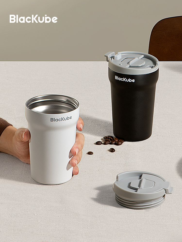 BLACKUBE PORTABLE COFFEE CUP 380 ML  เเก้วใส่ชา กาเเฟ