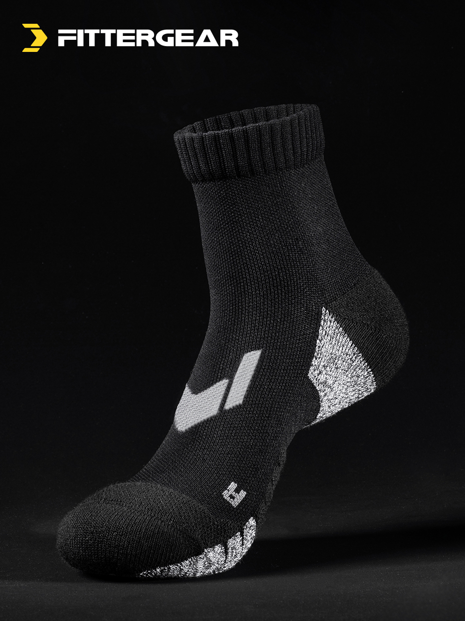 FITTERGEAR TRAINING SOCKS ถุงเท้าออกกำลังกาย ระบายอากาศ