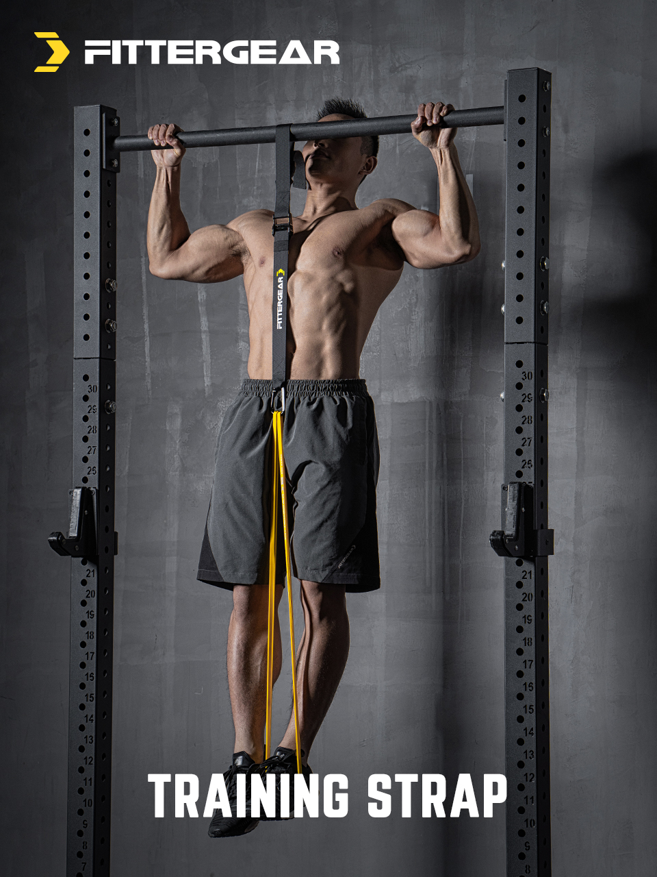 FITTERGEAR PULL UP ASSIST BAND อุปกรณ์เสริมสำหรับออกกำลังกายแบบดึง