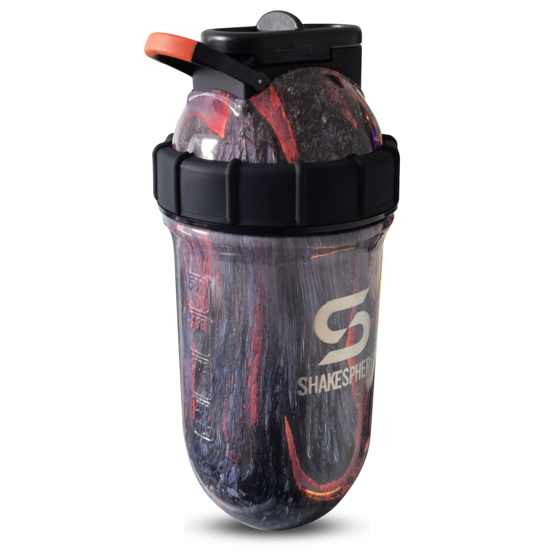 SHAKESPHERE TUMBLER WALL STEEL SHAKER-LAVA BLACK LIMITED EDITION 700ML แก้วเชคเกอร์รุ่นลิมิเต็ดลายลาวา