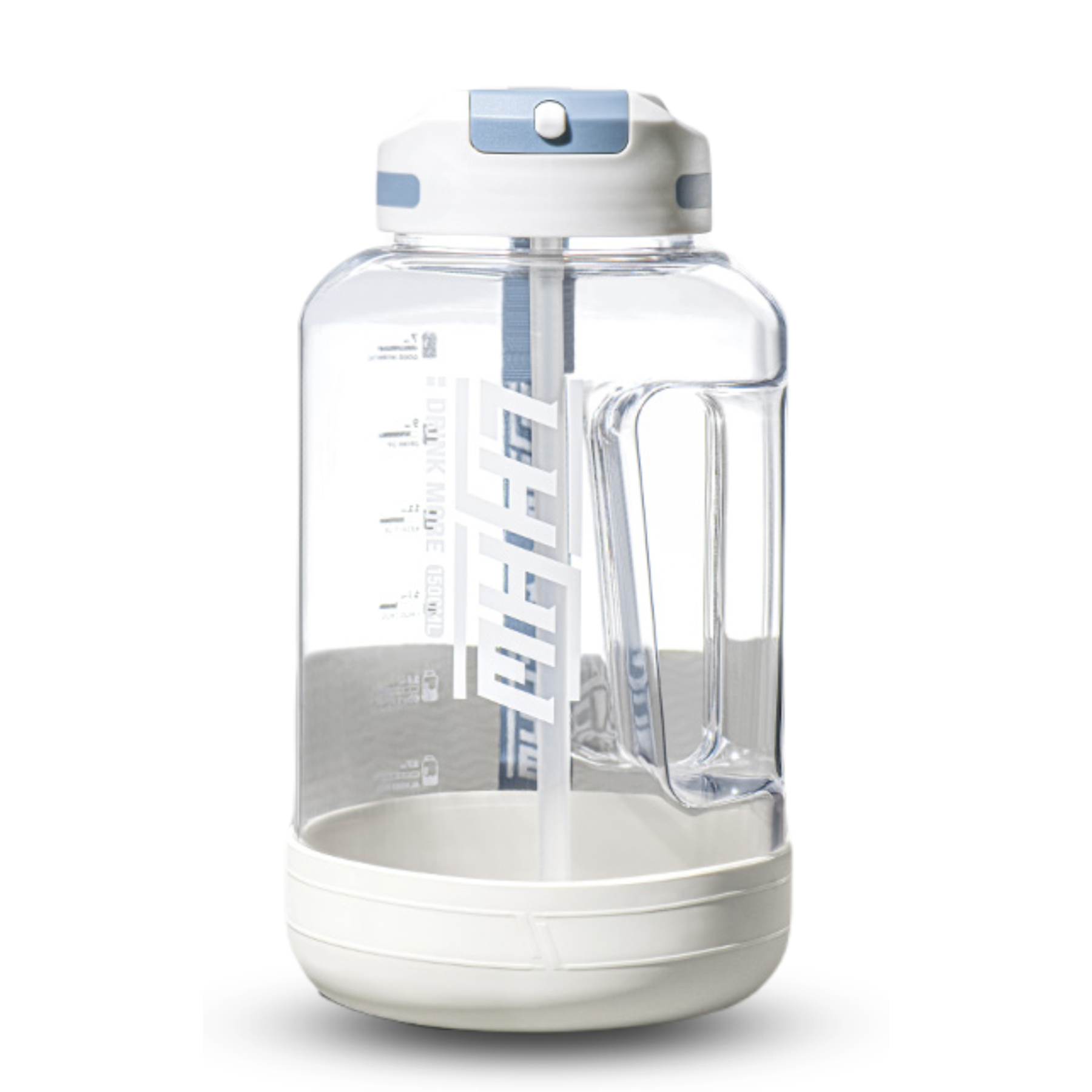 LHHW 2-IN-1 LID LARGE CAPACITY WATER BOTTLE 1500 ML/2200 ML ขวดน้ำพกพา