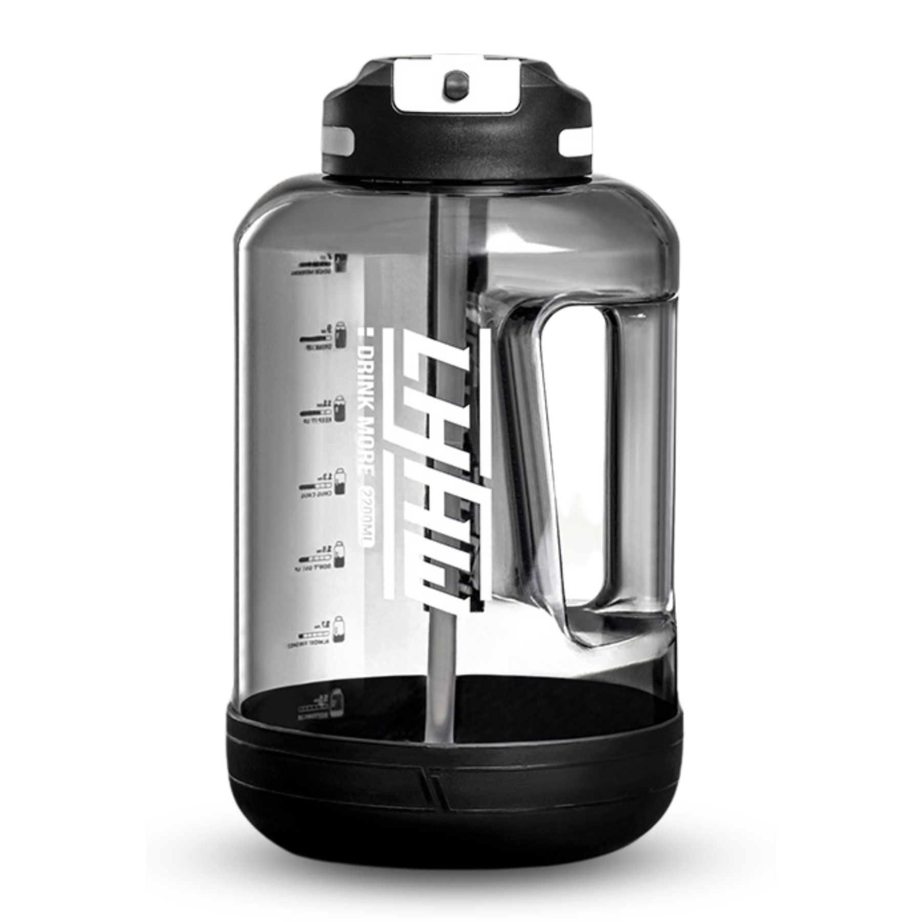 LHHW 2-IN-1 LID LARGE CAPACITY WATER BOTTLE 1500 ML/2200 ML ขวดน้ำพกพาขนาดใหญ่