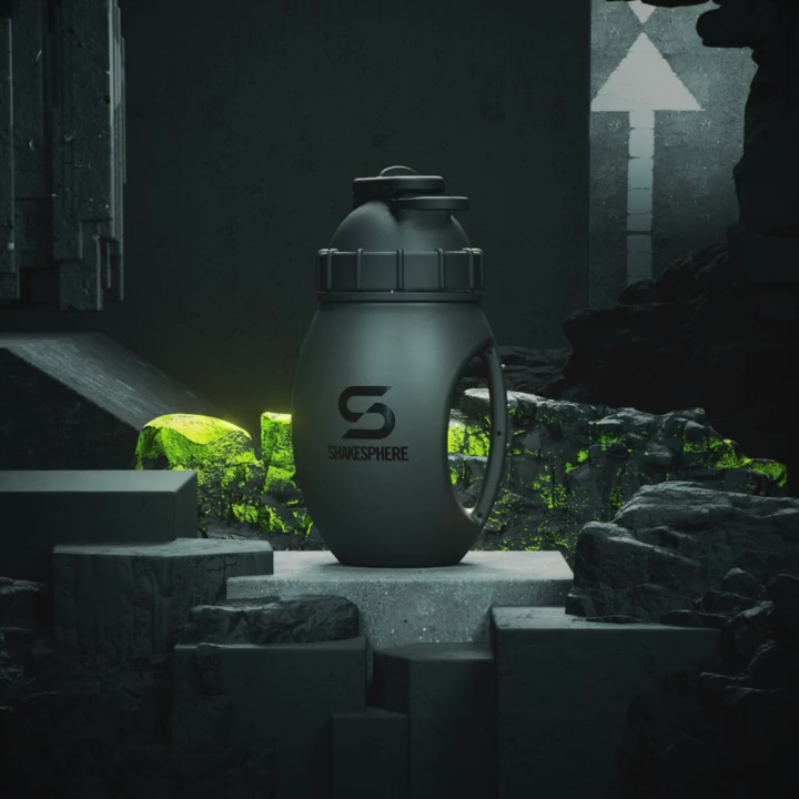 SHAKESPHERE Mixer Jug ขวดน้ำขนาดใหญ่ ความจุ 1300 ml เเก้วเชคเวย์ ถังน้ำขนาดใหญ่ ขวดน้ำพกพา