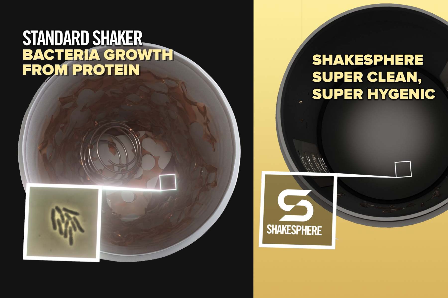 S hakesphereTumbler Wall Steel Shaker-Lava Black Limited Edition 700ml แก้วเชคเกอร์รุ่นลิมิเต็ดลายลาวา