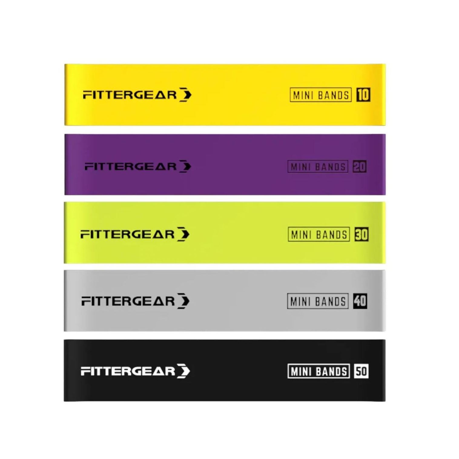 FITTERGEAR MINI BRANDS ยางยืดแรงต้านสำหรับออกกำลังกาย