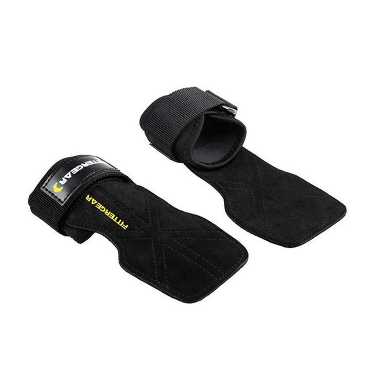 FITTERGEAR Power Grasp Pro ถุงมือยกน้ำหนักหนังเเท้