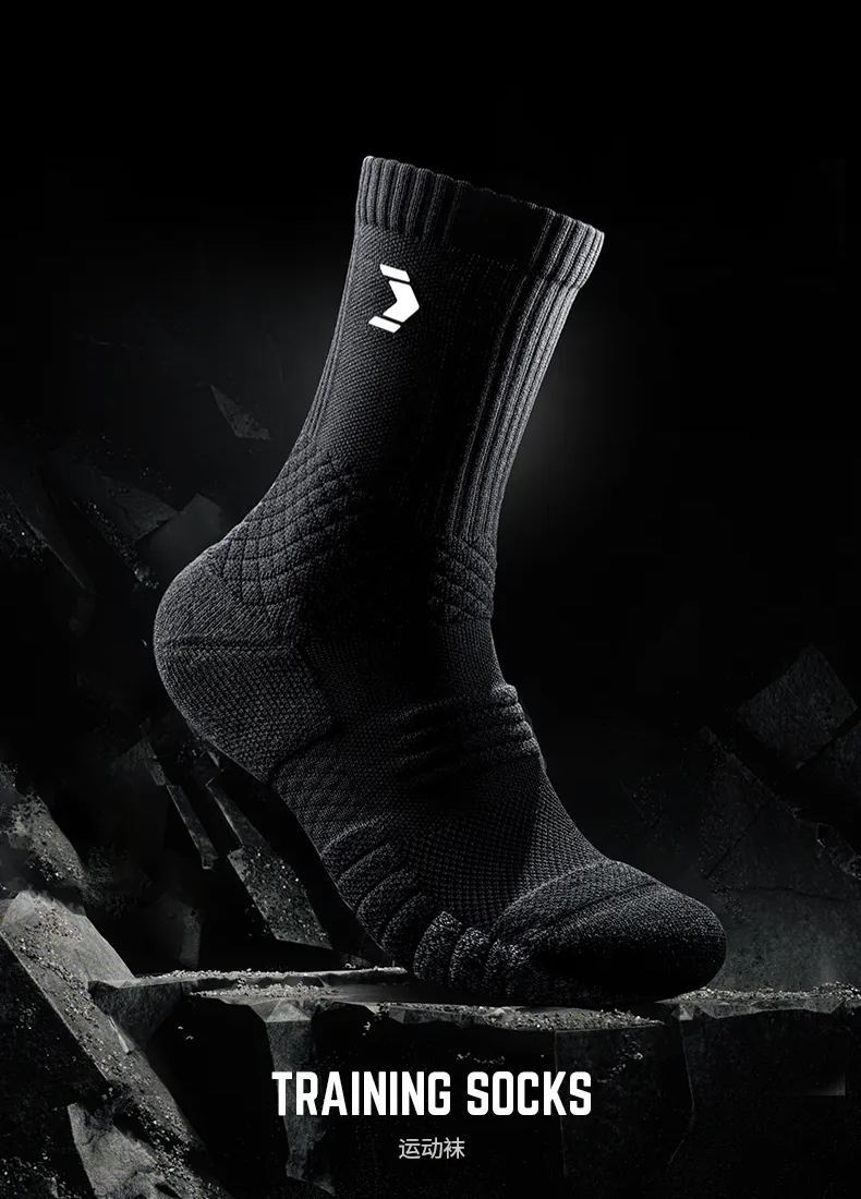 FITTERGEAR TRAINING SOCKS ถุงเท้าออกกำลังกายแห้งไว