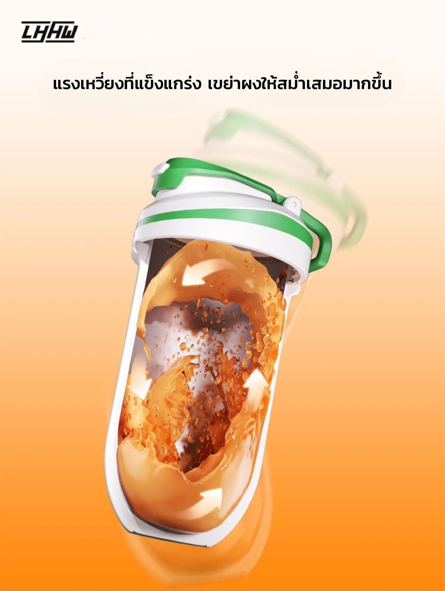 LHHW CAPSULE SHAKER CUP เเก้วเชคเวย์โปรตีน