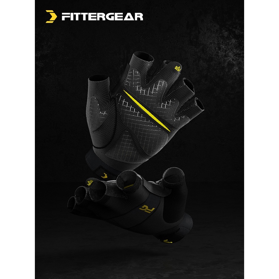 FITTERGEAR TRAINING GLOVES ถุงมืออกกำลังกาย ช่วยปกป้องฝ่ามือได้อย่างมีประสิทธิภาพ