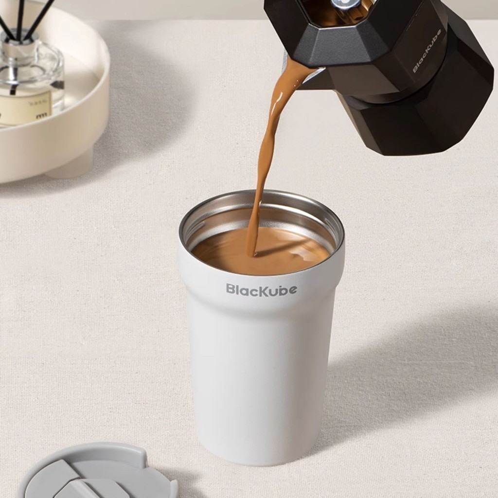 BLACKUBE PORTABLE COFFEE CUP 380 ML  เเก้วใส่ชา กาเเฟ