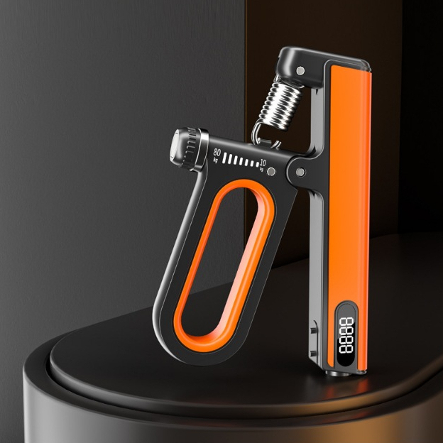 HAND GRIP อุปกรณ์บริหารมือ ปรับระดับเเรงได้ 10-80 kg.