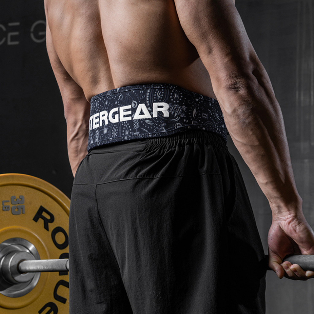 FITTERGEAR เข็มขัดยกน้ำหนัก ออกกำลังกาย ปกป้องและพยุงหลัง WEIGHT LIFTING BELT Graffiti