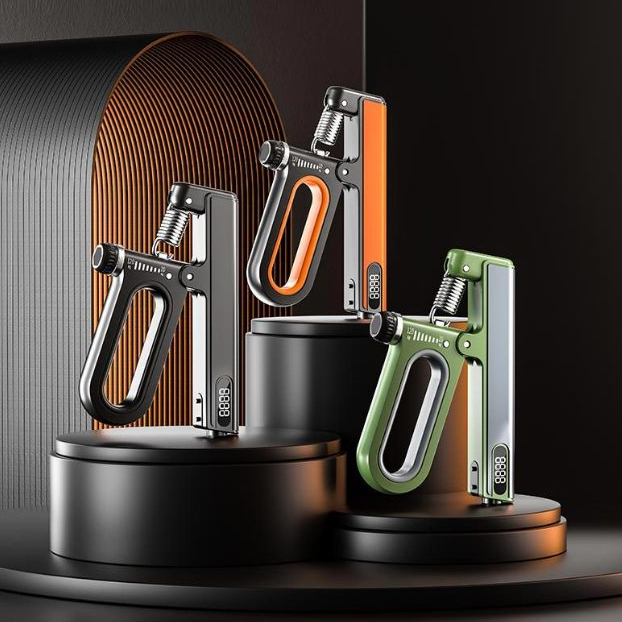 HAND GRIP อุปกรณ์บริหารมือ ปรับระดับเเรงได้ 10-80 kg.