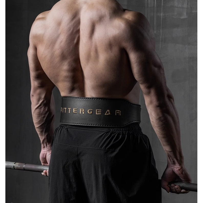 FITTERGEAR เข็มขัดยกน้ำหนัก WEIGHT LIFTING BELT COWHIDE