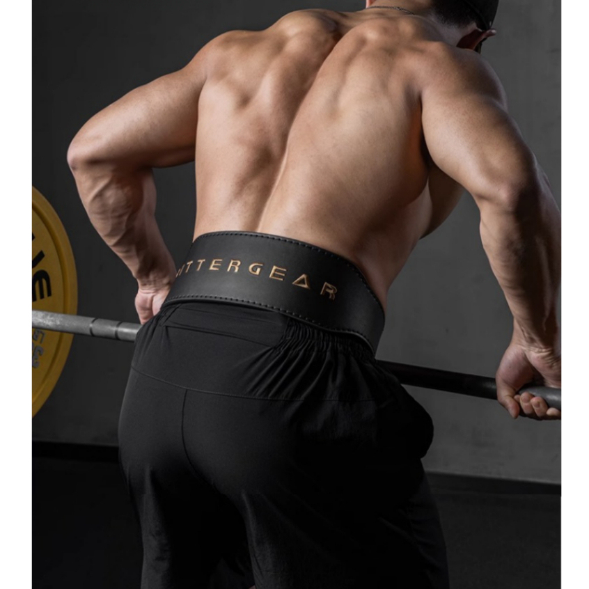 FITTERGEAR เข็มขัดยกน้ำหนัก WEIGHT LIFTING BELT COWHIDE