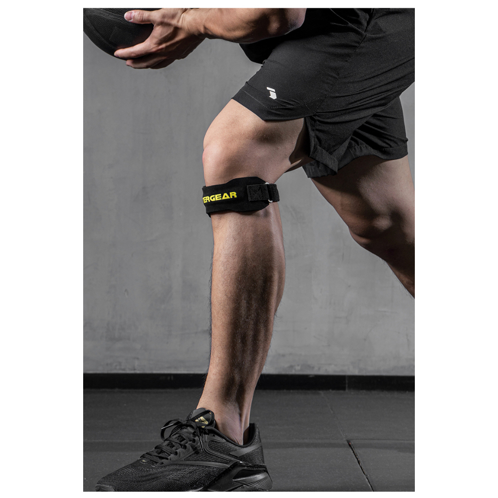 FITTERGEAR สายรัดพยุงหัวเข่าและสะบ้า หนังแท้