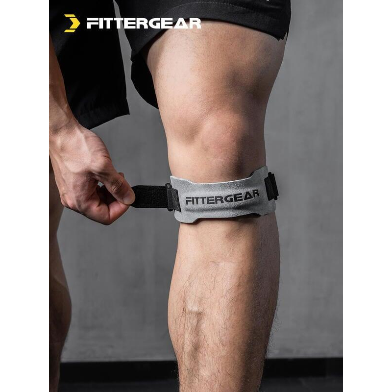 FITTERGEAR สายรัดพยุงหัวเข่าและสะบ้า หนังแท้