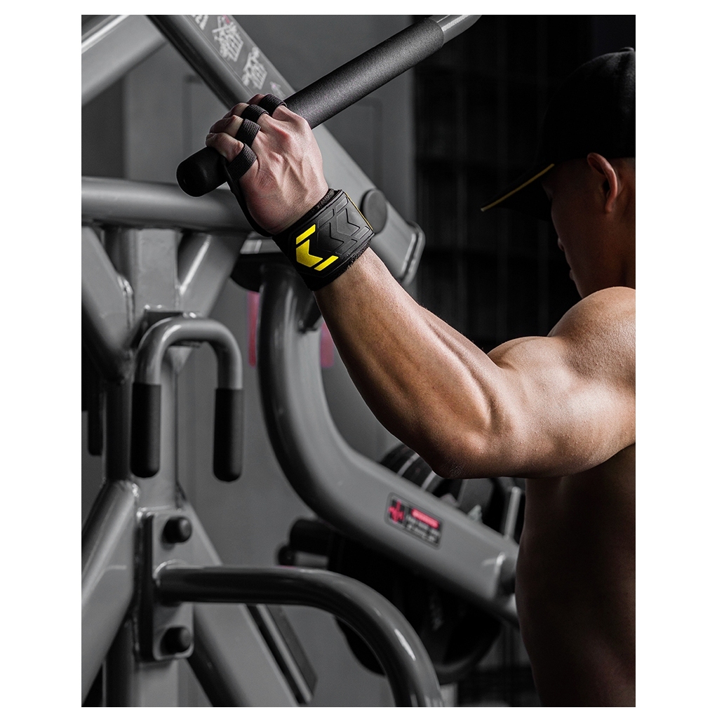 FITTERGEAR WRIST TRAINING GLOVES TRANGLE (NEW) ถุงมือฟิตเนสพร้อมสายรัดข้อมือ