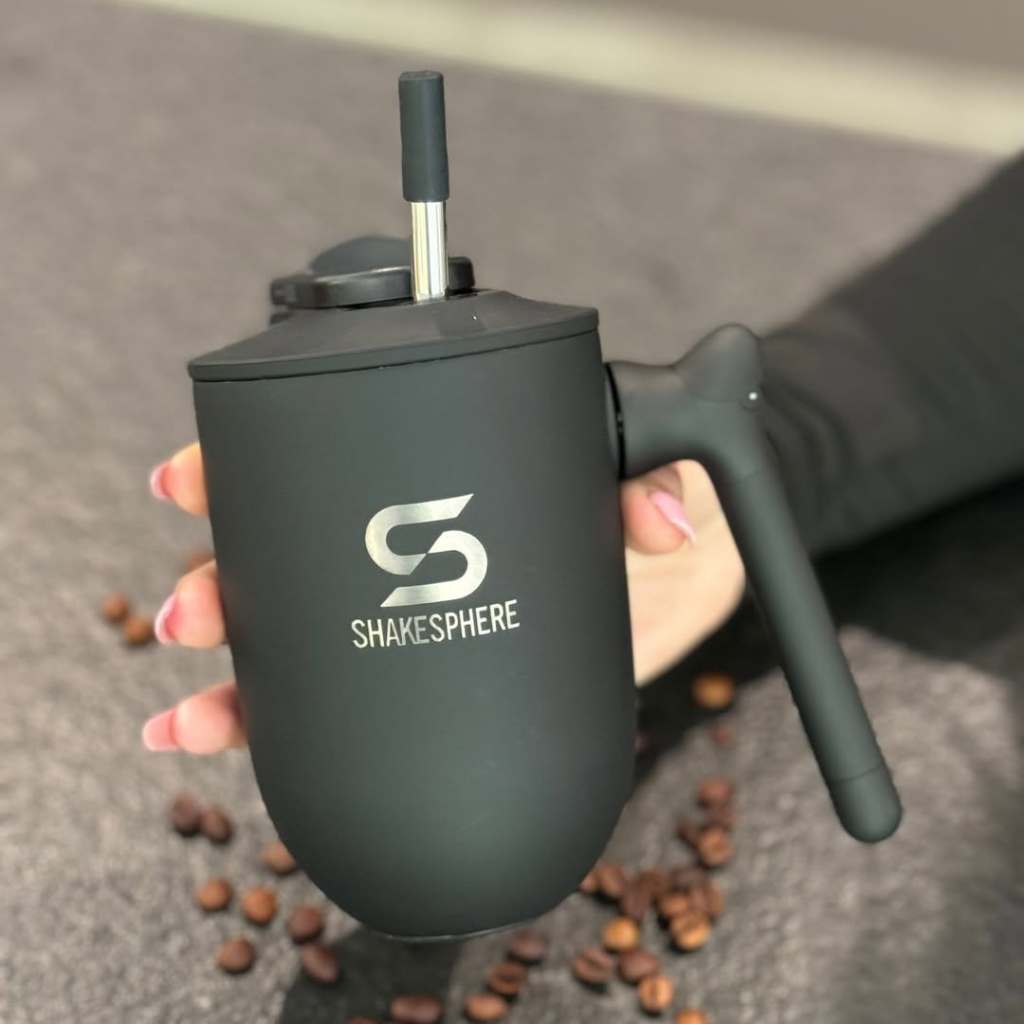 SHAKESPHERE THERMAL COFFEE CUP MATTE STEEL แก้วกาแฟเก็บอุณหภูมิ แก้วน้ำเก็บอุณหภูมิ