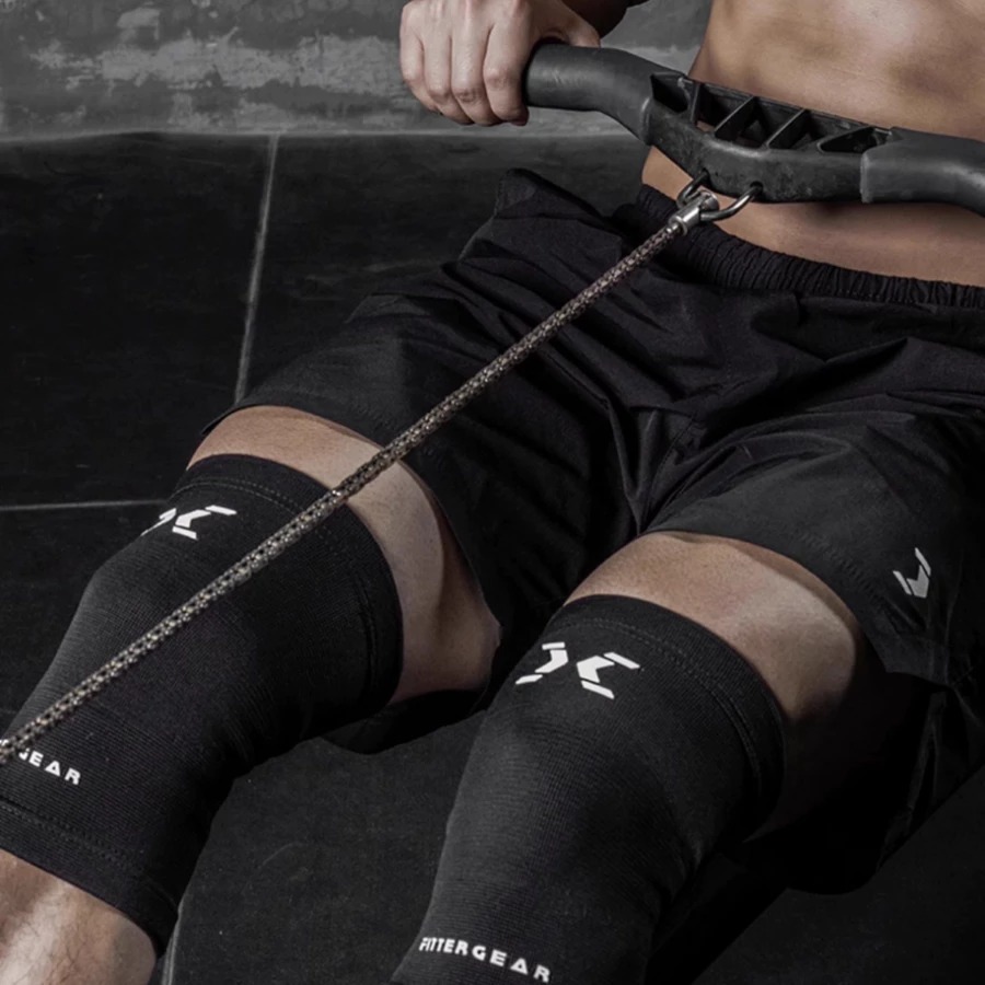 FITTERGEAR WEIGHT LIFTING KNEE SLEEVES (PRO)  ปลอกรัดหัวเข่าสำหรับเล่นกีฬา