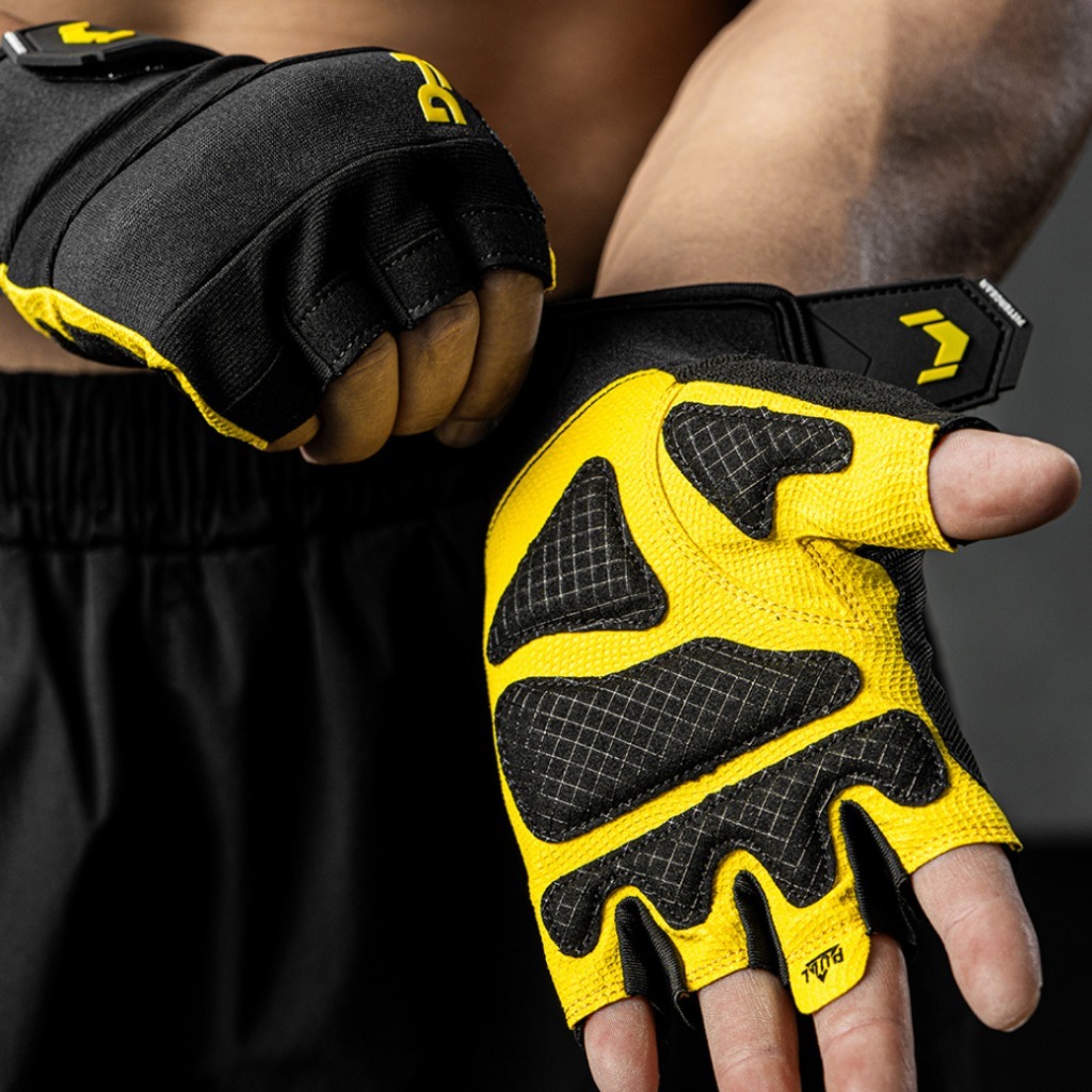 FITTERGEAR TRAINING GLOVES รุ่น VITALITY YELLOW  ถุงมือออกกำลังกาย
