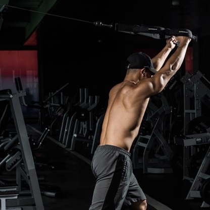 FITTERGEAR TRICEP ROPE เชือกบริหารกล้ามเนื้อ อุปกรณ์ออกกำลังแขน