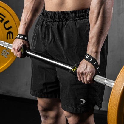 FITTERGEAR POWER BAND สายรัดข้อมือช่วยยกน้ำหนัก ช่วยเพิ่มแรงจับ ป้องกันการลื่น รุ่นผ้าโพลีเอสเตอร์