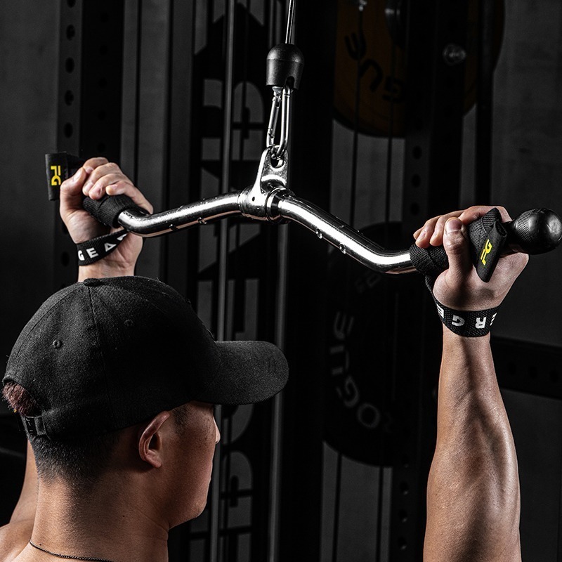 FITTERGEAR POWER BAND สายรัดข้อมือช่วยยกน้ำหนัก ช่วยเพิ่มแรงจับ ป้องกันการลื่น รุ่นผ้าโพลีเอสเตอร์