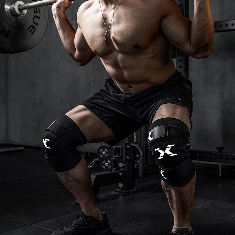 FITTERGEAR WEIGHT LIFTING KNEE SLEEVES（PRO) รุ่น VELCRO สนับเข่า ปลอกรัดเข่า