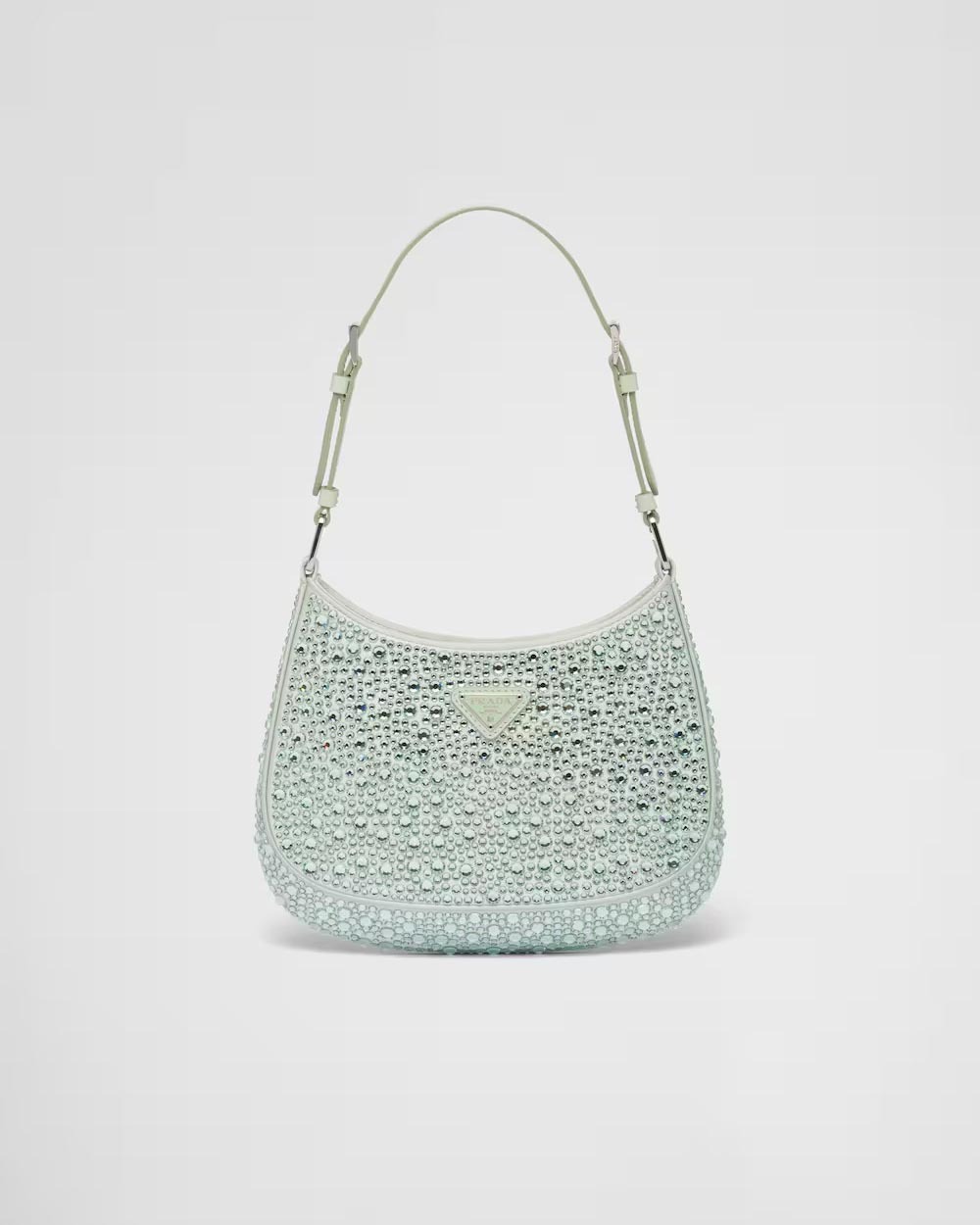 PRADA      プラダ クレオ クリスタル サテン バッグ    PMRef:1BC169_2AWL_F0934_V_HOO