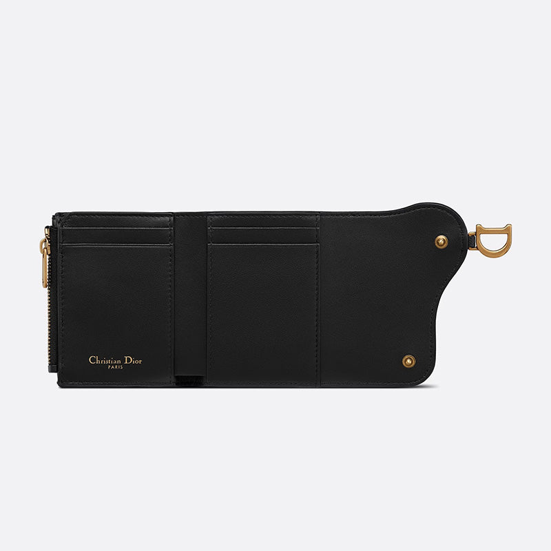 DIOR サドルロータスウォレット  Ref: S5652CBAA_M900-最安値に挑戦中!!!