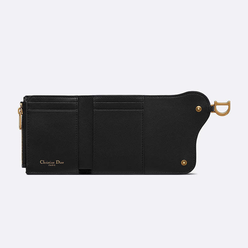 DIOR サドルロータスウォレット  Ref: S5652CBAA_M900-最安値に挑戦中!!!