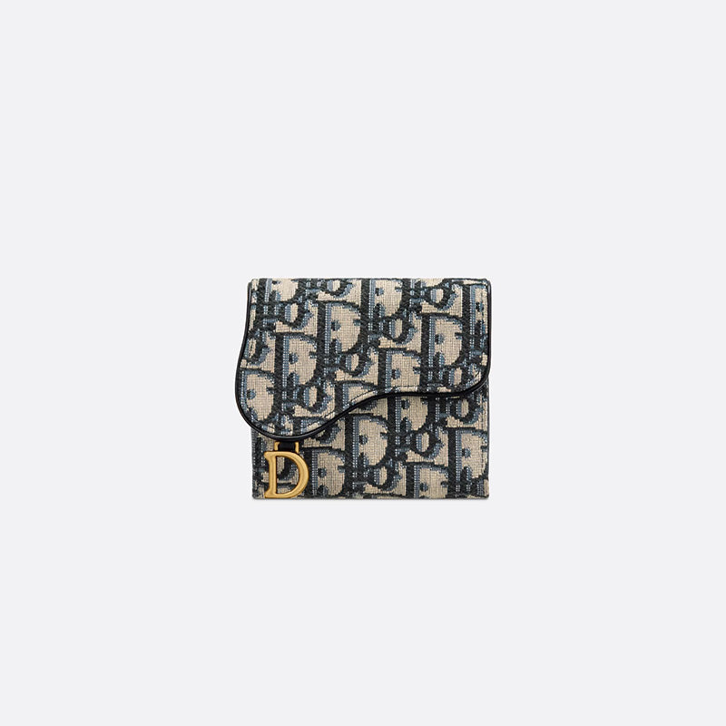 DIOR サドルロータスウォレット  Ref:  S5652CTZQ_M928-最安値に挑戦中!!!