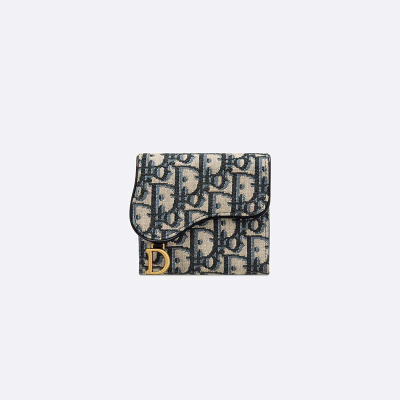 DIOR サドルロータスウォレット  Ref:  S5652CTZQ_M928-最安値に挑戦中!!!