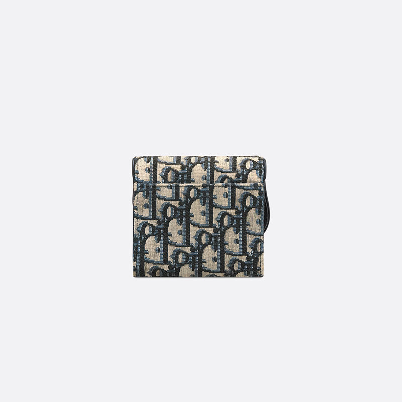 DIOR サドルロータスウォレット  Ref:  S5652CTZQ_M928-最安値に挑戦中!!!