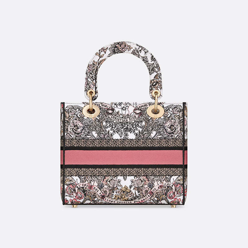 DIORミディアム レディ D-Lite ハンドバッグ  Ref:M0565OESO_M45E-最安値に挑戦中!!!