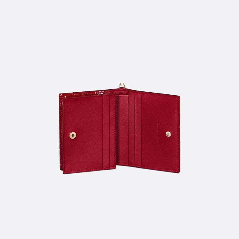 DIOR レディ ディオール ミニ ウォレット  Ref: S0178OVRB_M323-最安値に挑戦中!!!