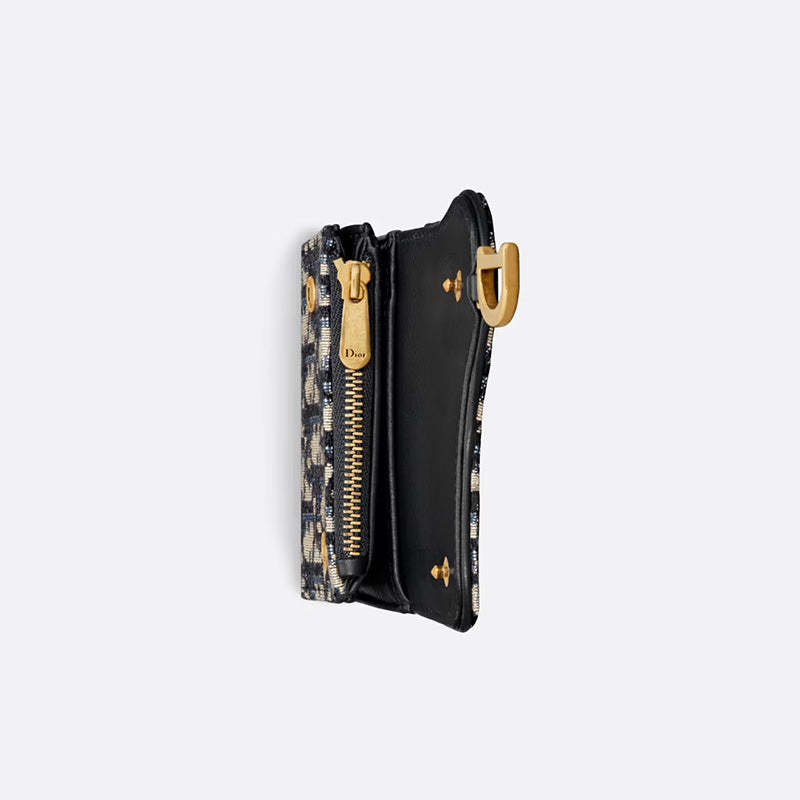 DIOR サドルロータスウォレット  Ref:  S5652CTZQ_M928-最安値に挑戦中!!!