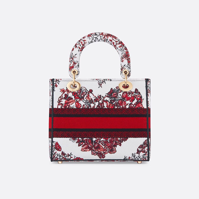 DIOR Lady D-Lite バッグ ミディアム Ref:M0565OESJ_M927-最安値に挑戦中!!!