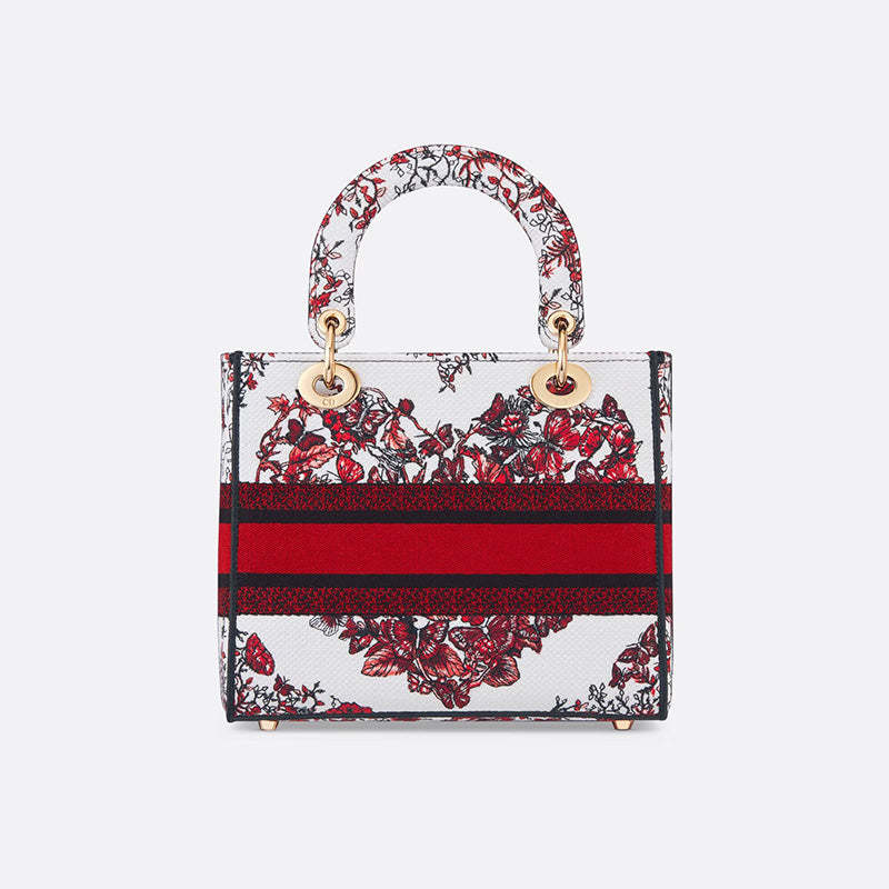 DIOR Lady D-Lite バッグ ミディアム Ref:M0565OESJ_M927-最安値に挑戦中!!!